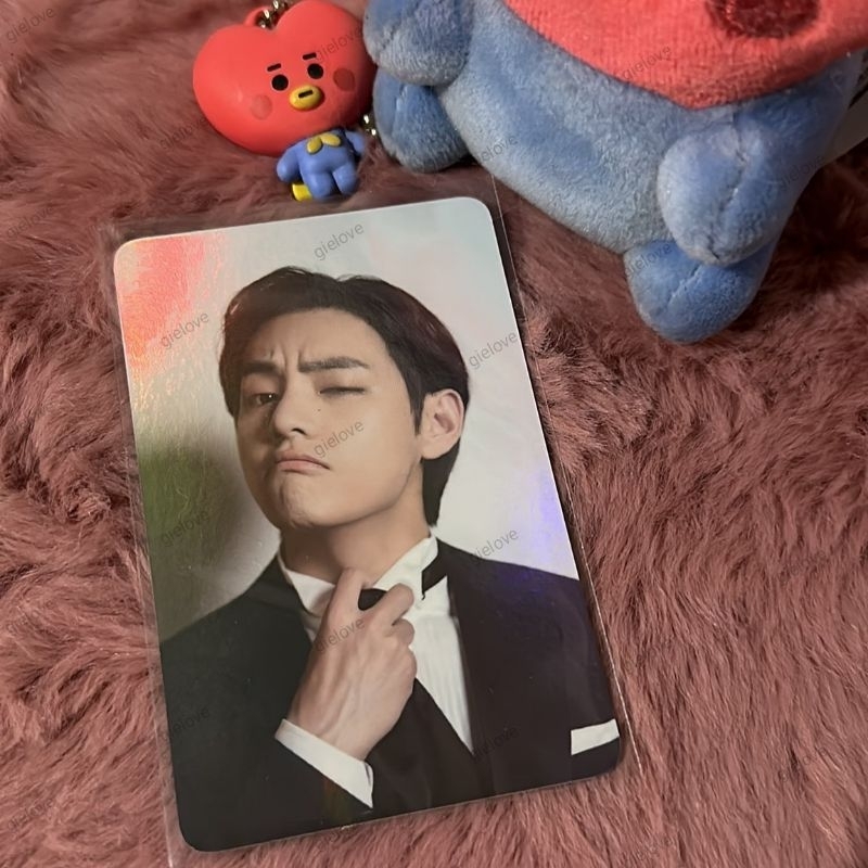 Taehyung The Fact China POB Holo Photocard