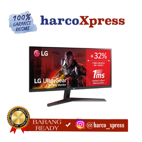 Monitor LG 34" LED 34WP65G - UltraWide IPS Gaming Monitor FreeSync