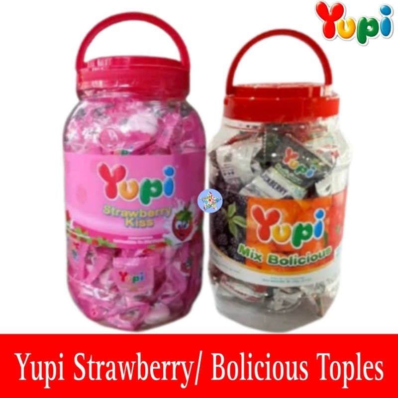 

Yupi Bolicious mix Strawberry Kiss Toples