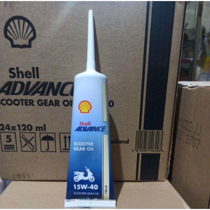 Oli Gardan Shell 120ml 15W-40 Matic