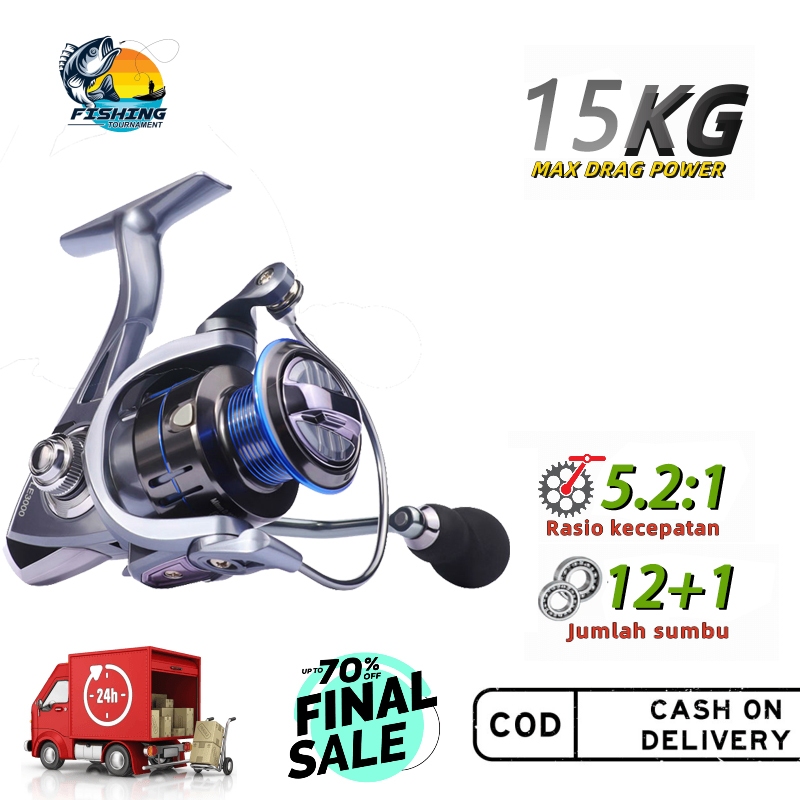 reel pancing power handle, power hendel bagus kuat murah 1000, 2000, 3000, 4000, 5000, 6000