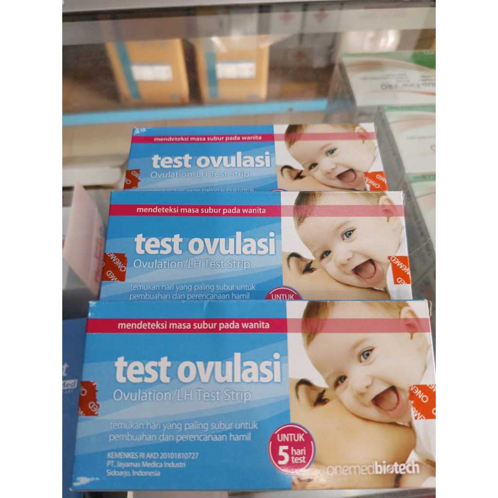 Alat Test Kesuburan / Tes Kesuburan Onemed Baby Test Ovulasi LH Test / Tes Masa Subur