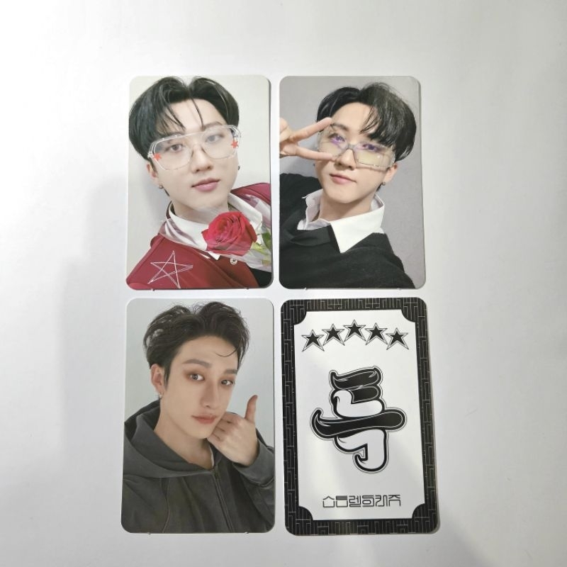 Stray Kids Lucky Draw Soundwave 2 4 LD 5 Star Bangchan Changbin Hoodie Bunga PC Photocard
