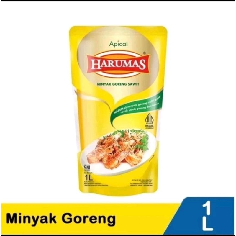 

Harumas minyak goreng 1 liter