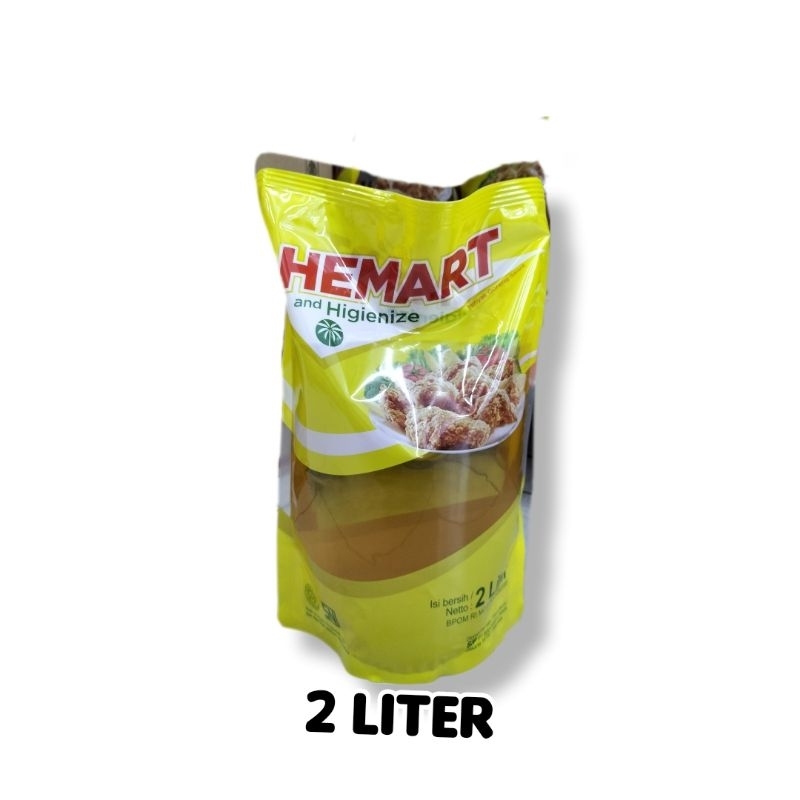 

Minyak goteng Hemart 2 liter