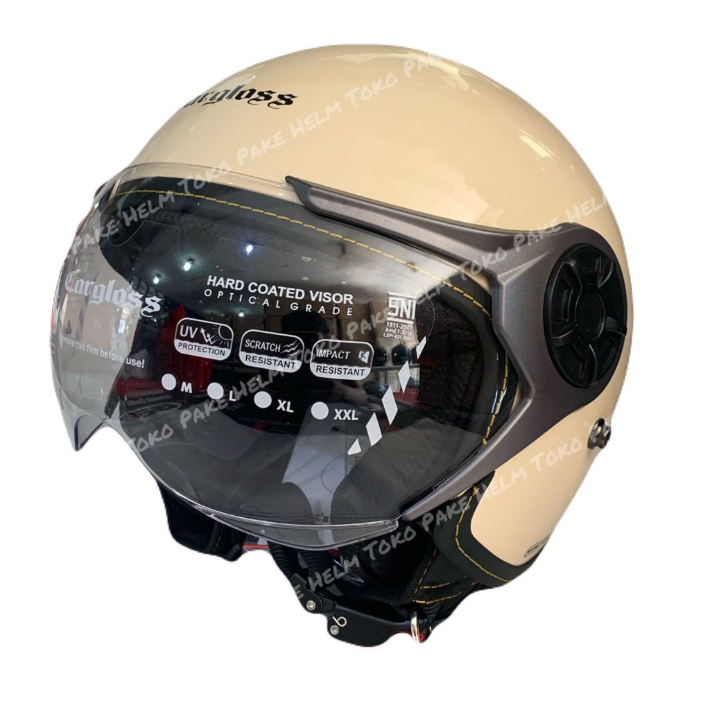 Helm cargloss retro yrm original cream
