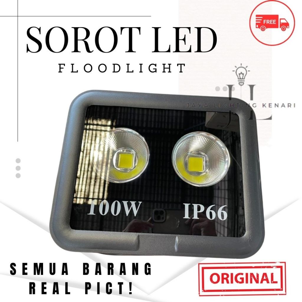 Lampu Sorot LED 100 200 watt Lampu Sorot COB Tembak