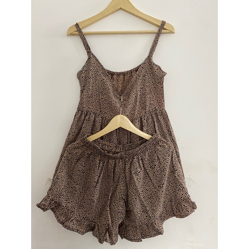 SETELAN TANKTOP PENDEK