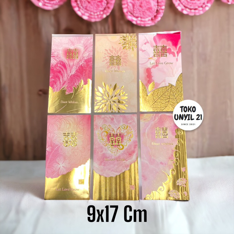 

Angpao Nikah ( isi 6 ) Angpao Wedding Angpao Pernikahan Angpao Sangjit