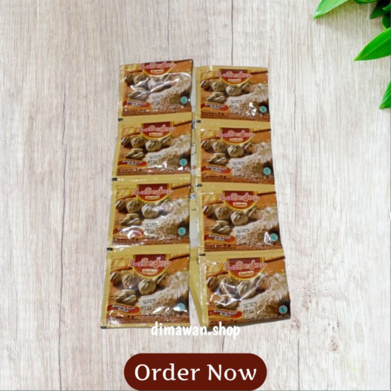 

LaSedap bawang putih bubuk renceng ( 12pcs )