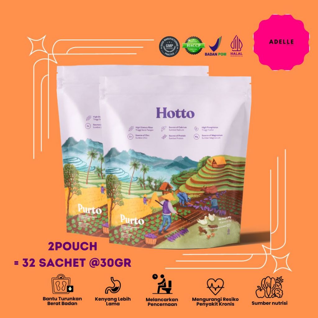 

Hotto Multigrain 2pouch