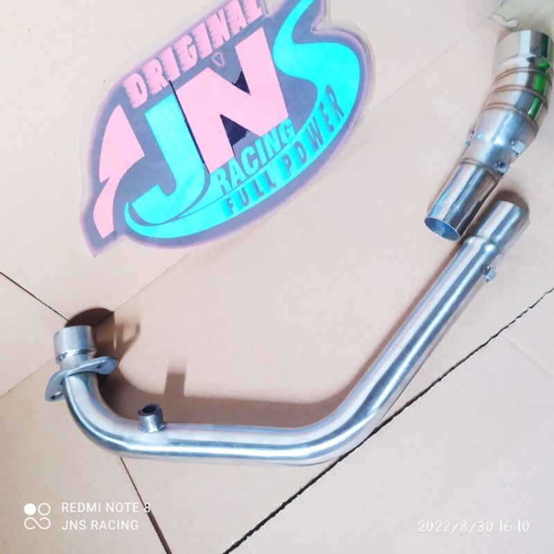 LEHER KNALPOT UNDERBELLY R15 V3 CBR 150R FACLIFT VIXION XSR 155 GSX R150 XABRE 150 INLET 50MM