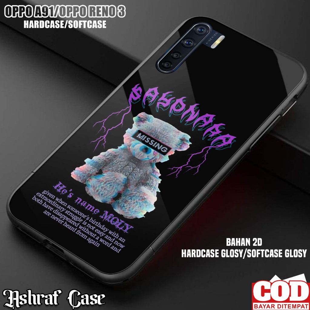Case Oppo Reno 3 / Oppo A91 - Casing Hp Oppo A91 / Oppo Reno 3 ( BNK ) Silikon Hp Oppo Reno 3 - Soft