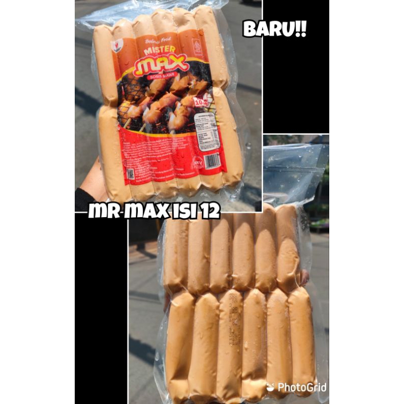 

MR MAX MINI ISI 12 BARU!! sosis bakar