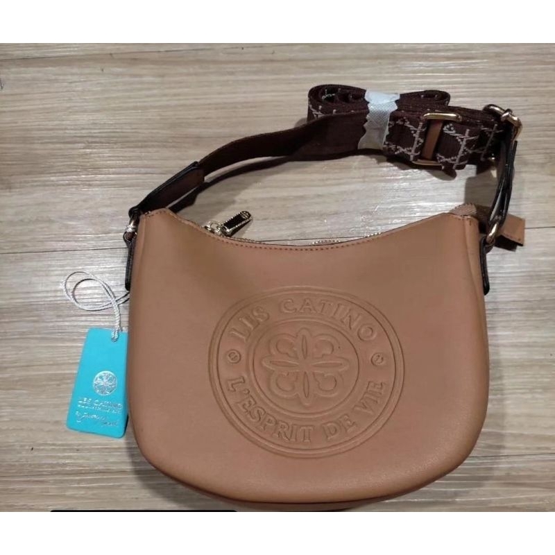 Les Catino Espirit Web Saddle Crossbody