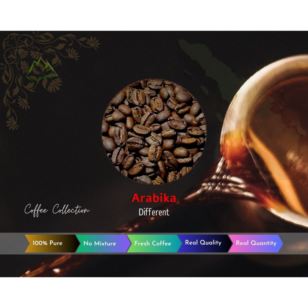 

Different Cofffee - Arabika - Roast Bean 500 Gram - 100 % Murni - Kerinci Regency - Jambi