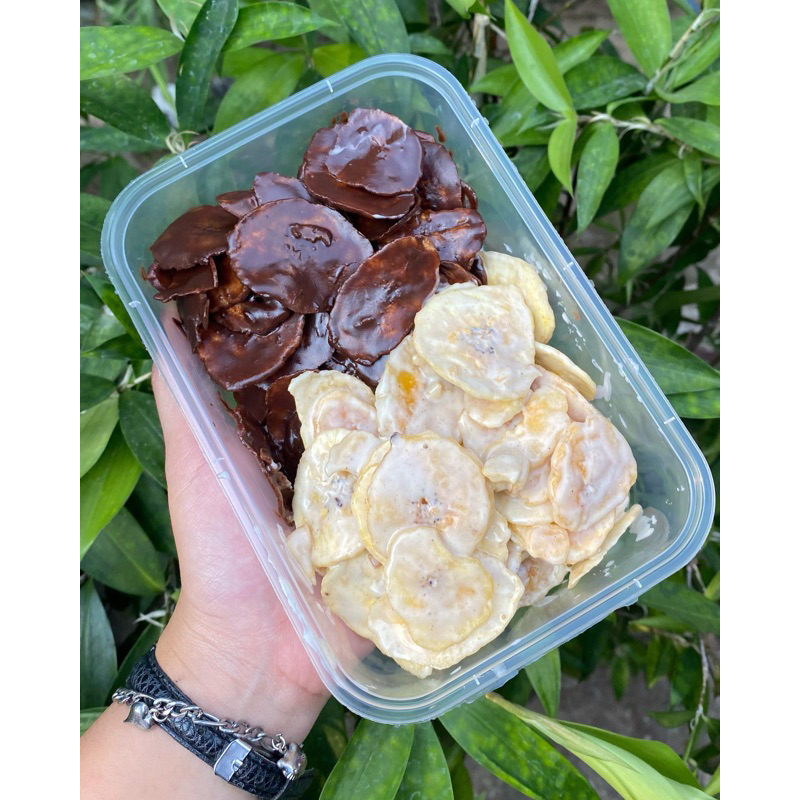 

KERIPIK PISANG LUMER MIX COKLAT-TIRAMISU