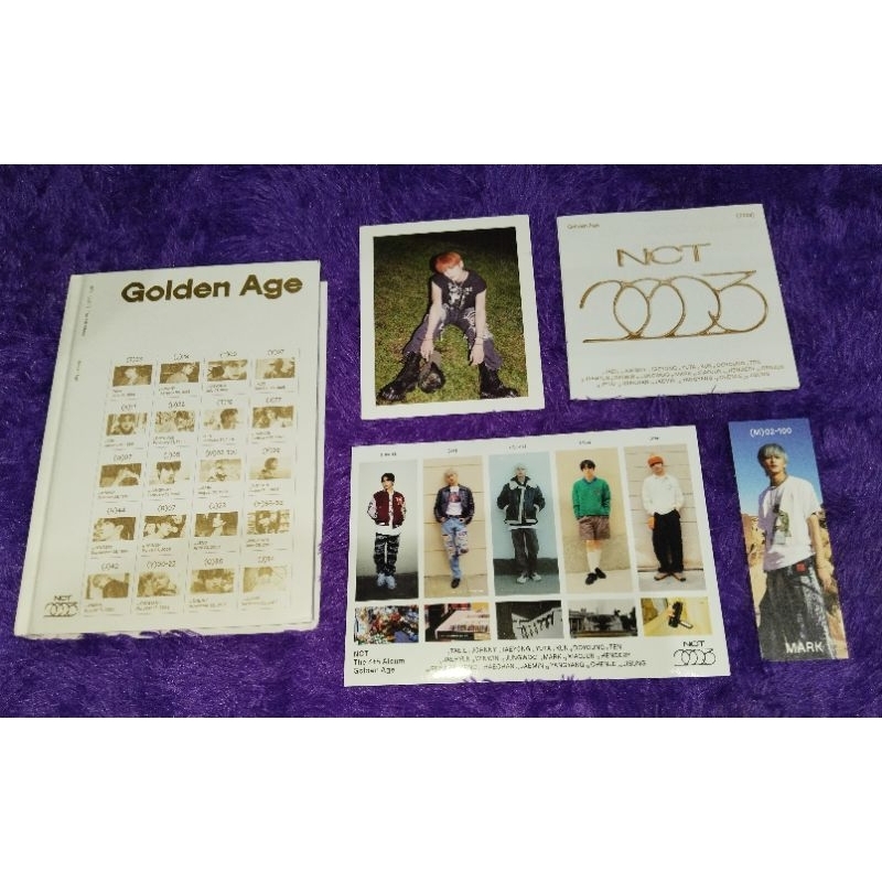 Album NCT 2023 GOLDEN AGE ARCHIVING pc jaehyun yb jungwoo