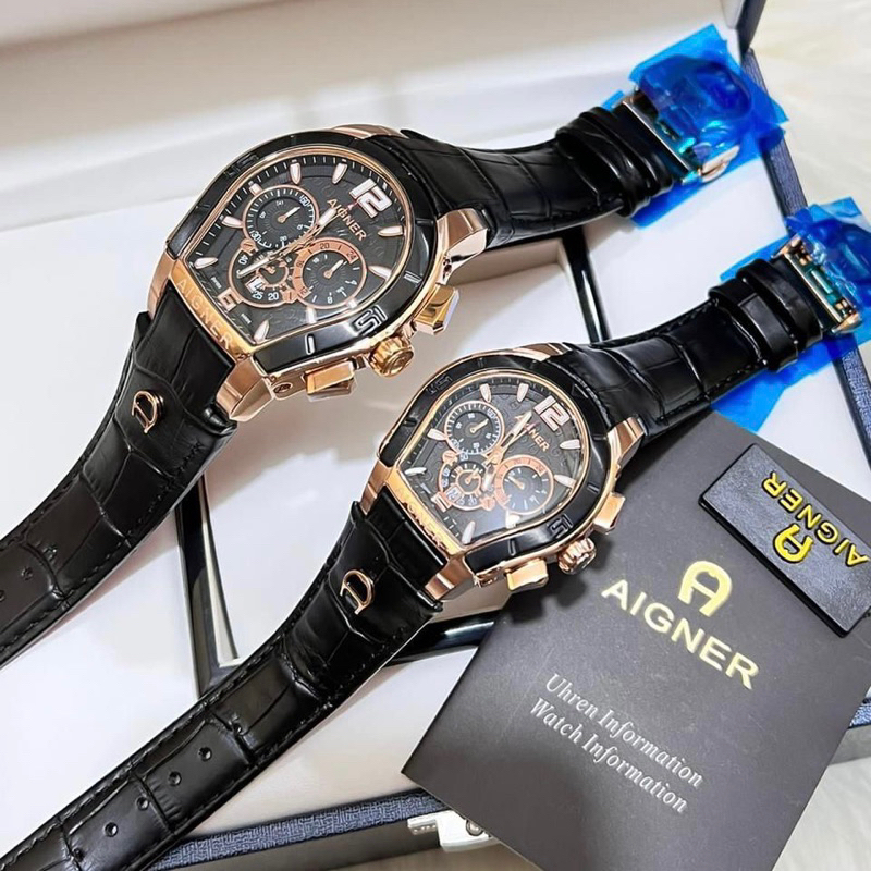 Jam Tangan Aigner Palermo Couple Garansi COD
