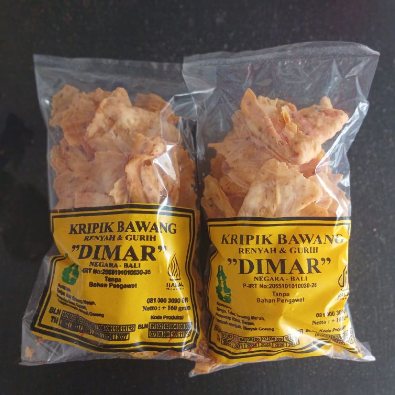 

ORIGINAL Kripik Bawang Renyah Dan Gurih "DIMAR" Khas NEGARA - JEMBRANA