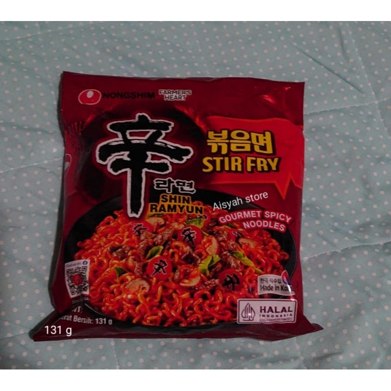 

nongshim shin ramyun guarmet spicy noodle stir fry