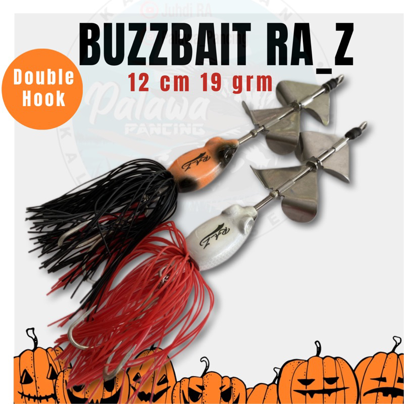 Buzzbait RAZ 19grm Double Hook Umpan Casting toman