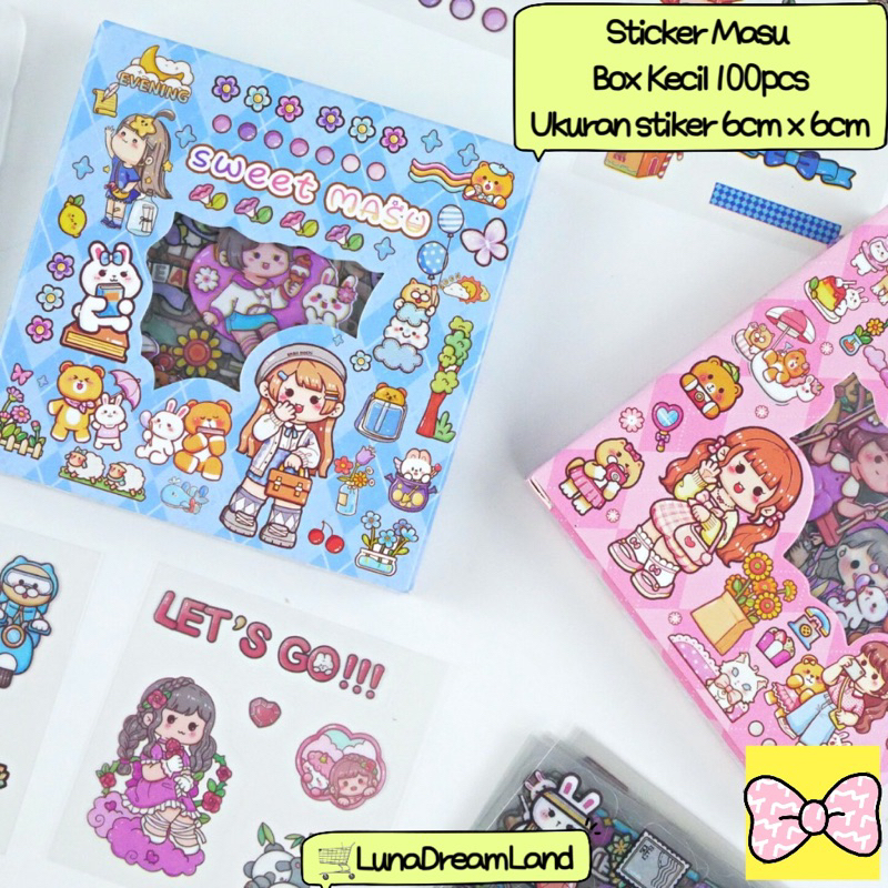 

Sticker MASU Box Kecil Isi 100Lembar Pvc anti air