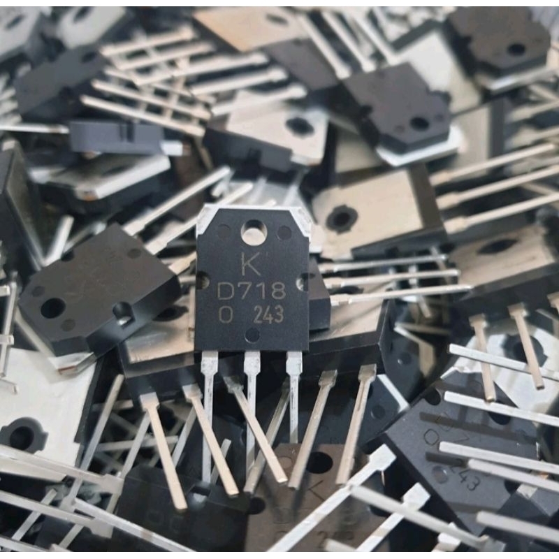 transistor d718 original