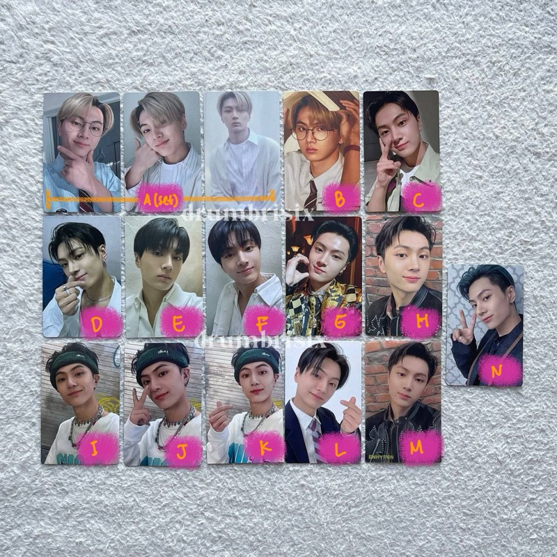 READY PC OFFICIAL JAY ENHYPEN SENKOU SADAME BORDER HAKANAI JAPAN EVENT JPFC LUCKY DRAM UMS WEVERSE M