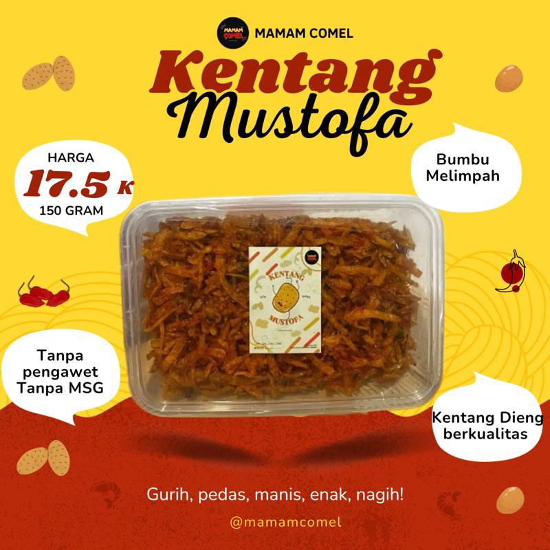 

KENTANG MUSTOFA BOX KENTANG DIENG 150 g