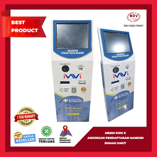 Kios K Mesin Anjungan Pendaftaran Mandiri Rumah Sakit