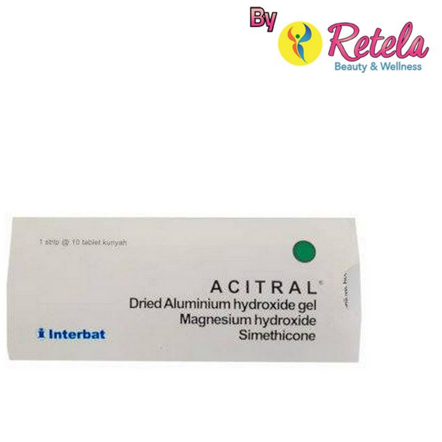 Acitral 1 Strip 10 Tablet