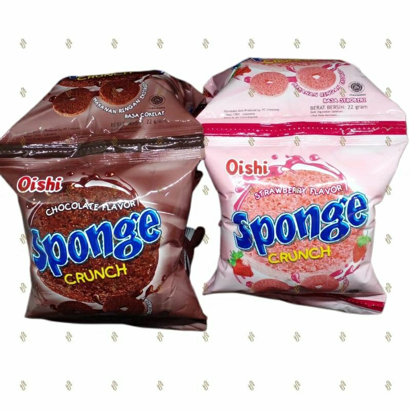 

OISHI SPONGE CRANCH 1 pcs