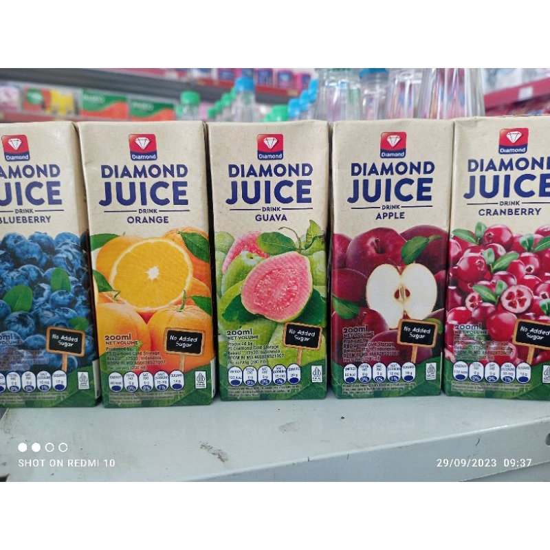 

Juice Fruits Diamond 200ml All Varian