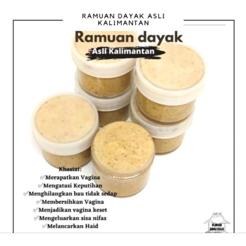 Ramuan dayak asli kalimantan