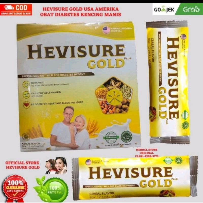 

(INSTAN 2 JAM) HEVISURE GOLD SUSU USA UNTUK PENDERITA DIABETES MENURUNKAN KADAR GULA