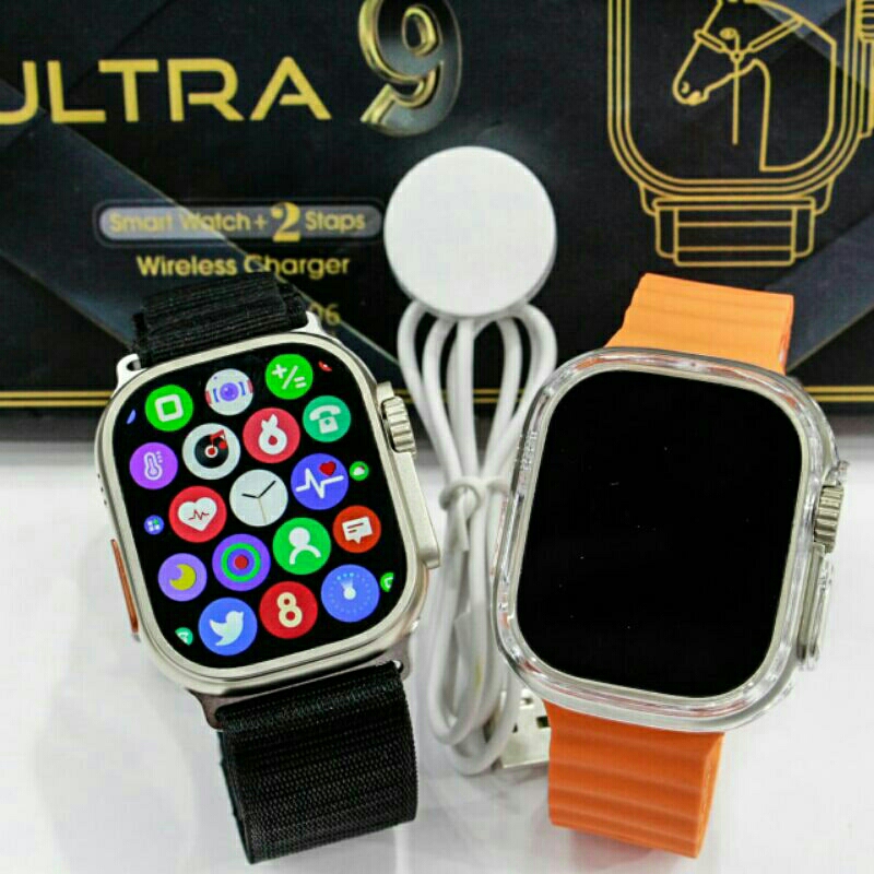 JAM TANGAN PRIA WANITA SMARTWATCH ULTRA 9
