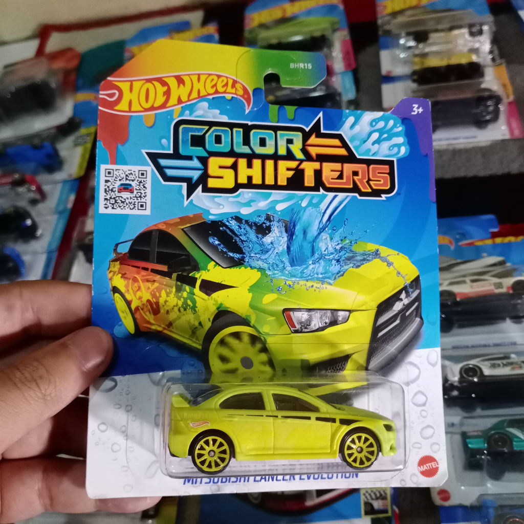 Hotwheels color shifter Mitsubishi Lancer Evolution x