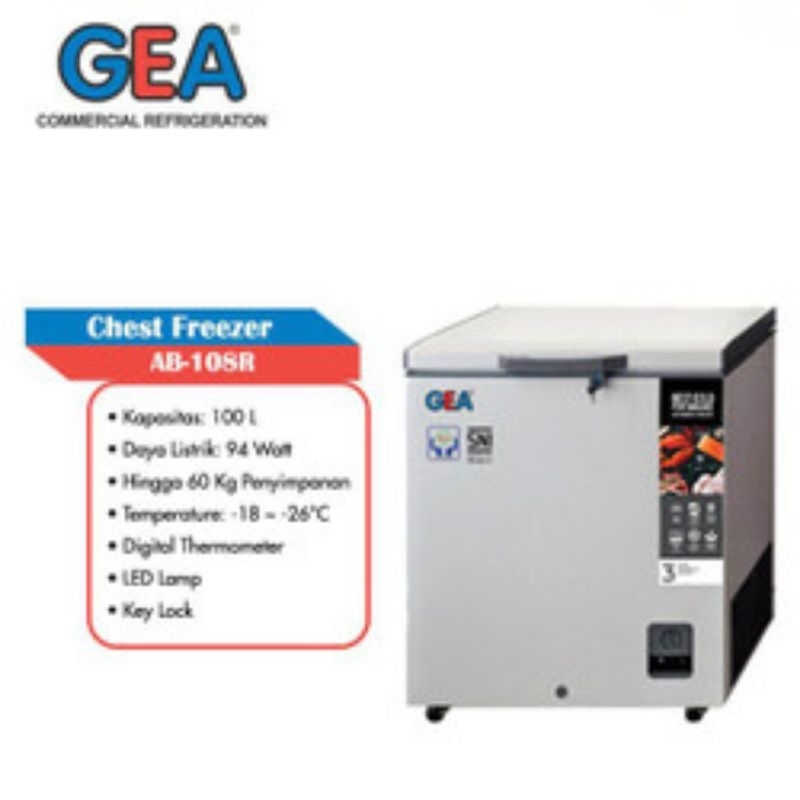 FREEZER BOX GEA AB108R (100L)