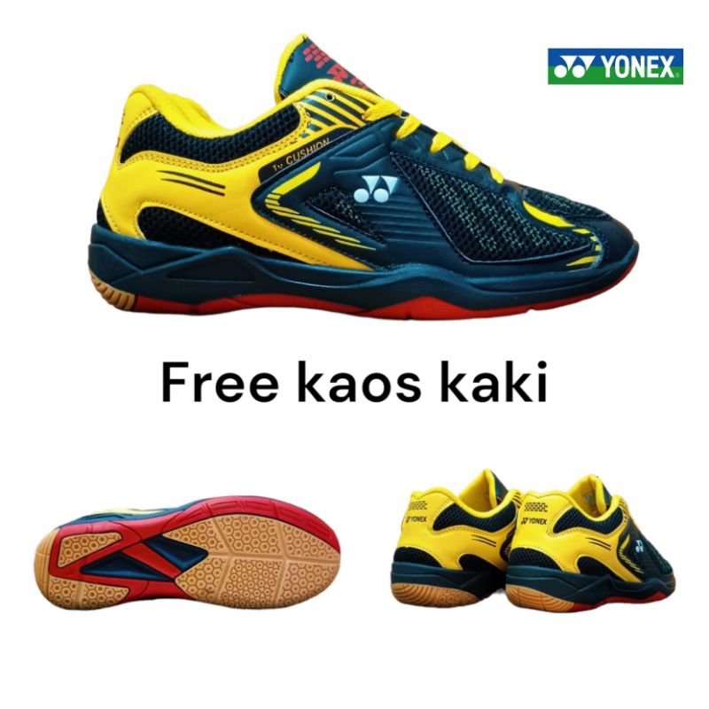 sepatu badminton pria.sepatu olahraga badminton Yonex aerus hydroforce sol karet anti slip