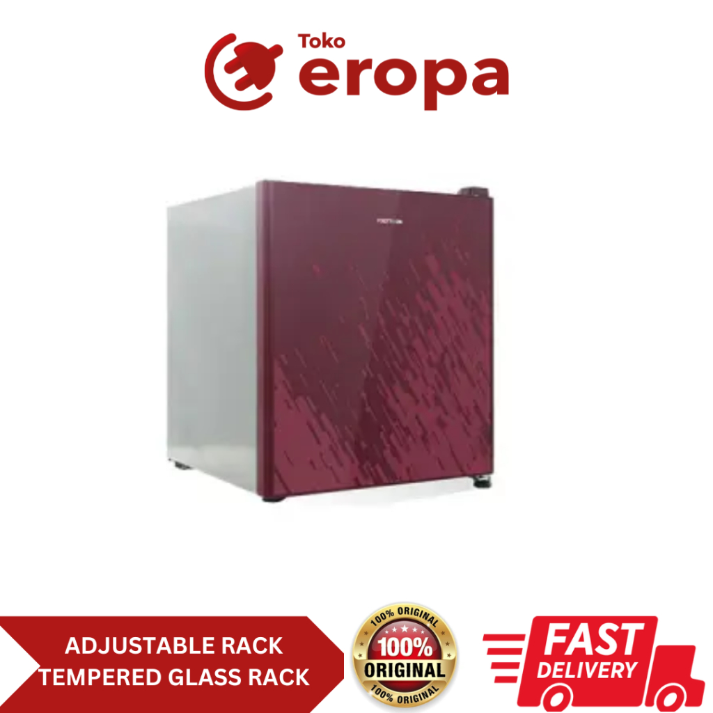 Kulkas 1 Pintu Mini Polytron PRH51-R