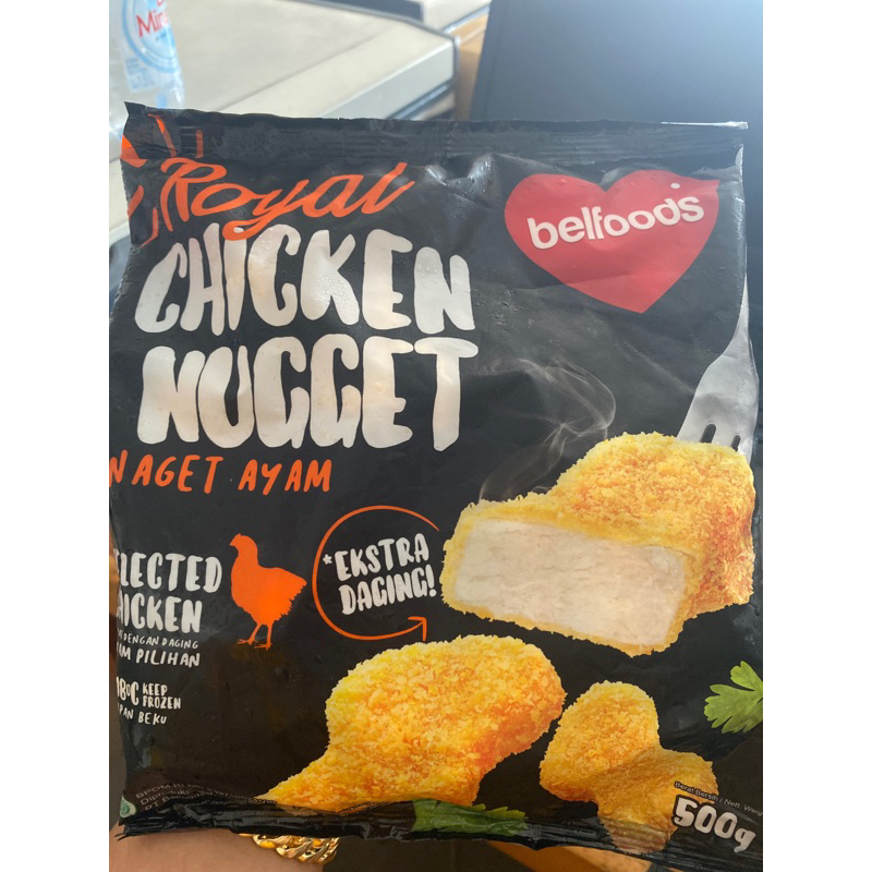 

belfoods nugget ayam extra 500g