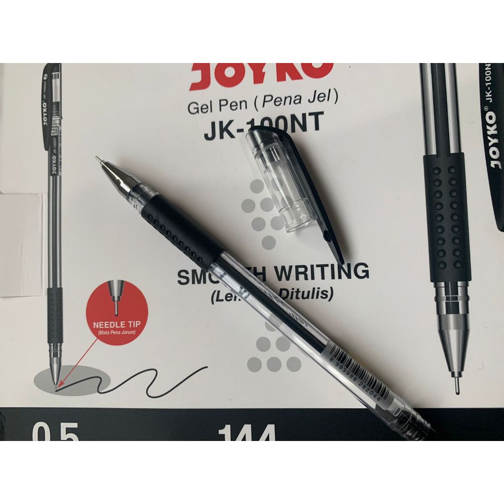

Pulpen JOYKO Gel (Smooth Writing) 0.55mm Satuan