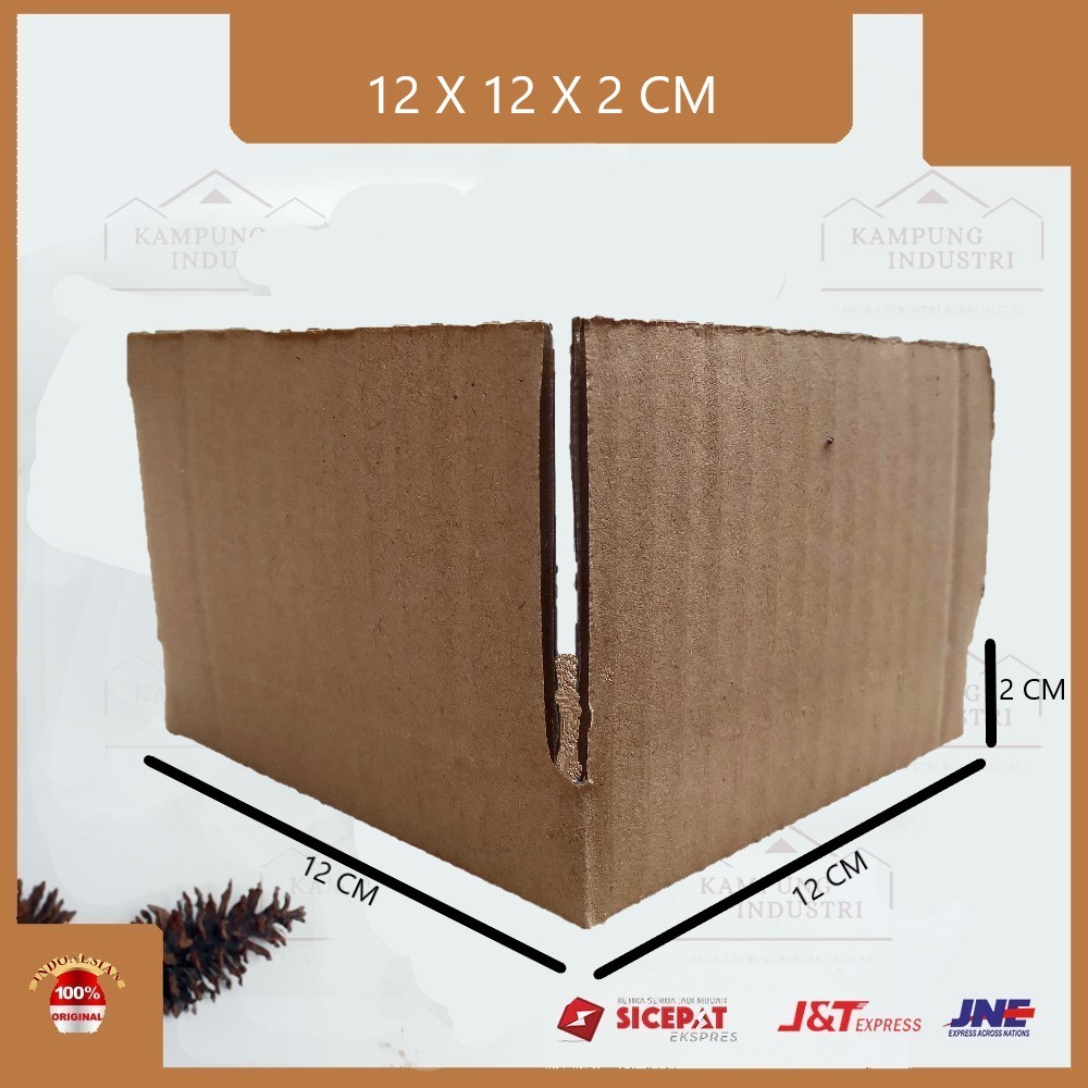 

KARDUS PACKING SINGGLE WALL TEBAL P12xL12xT2