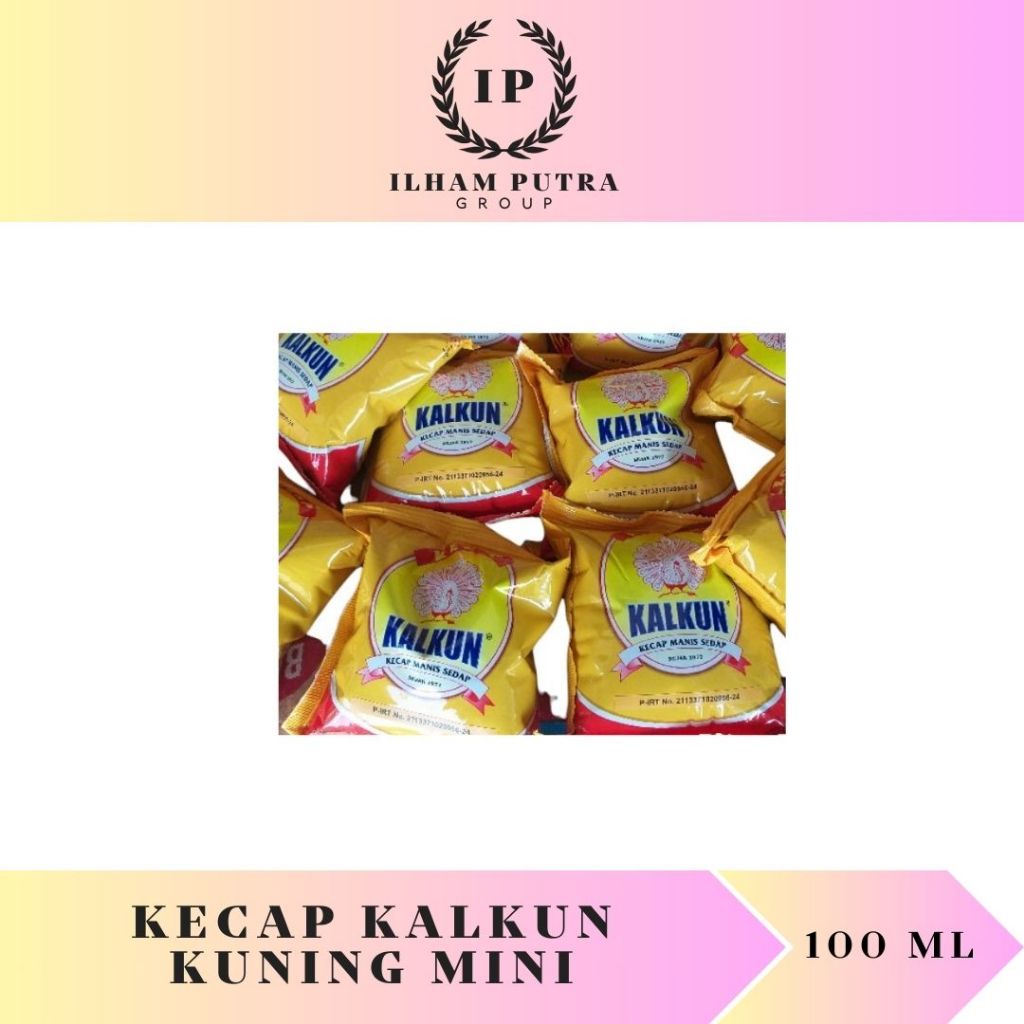 

kecap kalkun mini kemasan 100ml (1pack isi 10pcs)