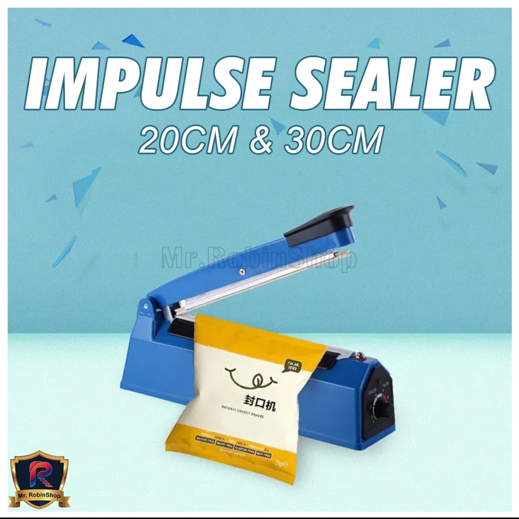 Mesin Sealer plastik  mesin sealer Tangan 300mm / 30cm mesin pres plastik