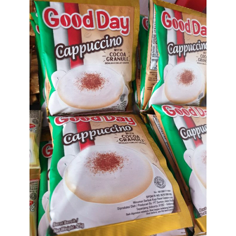 

KOPI GoodDay Cappuccino 25gr