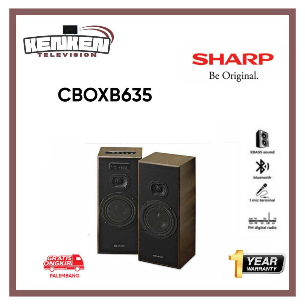 Speaker Bluetooth Sharp CBOX-B635 Speaker Sharp