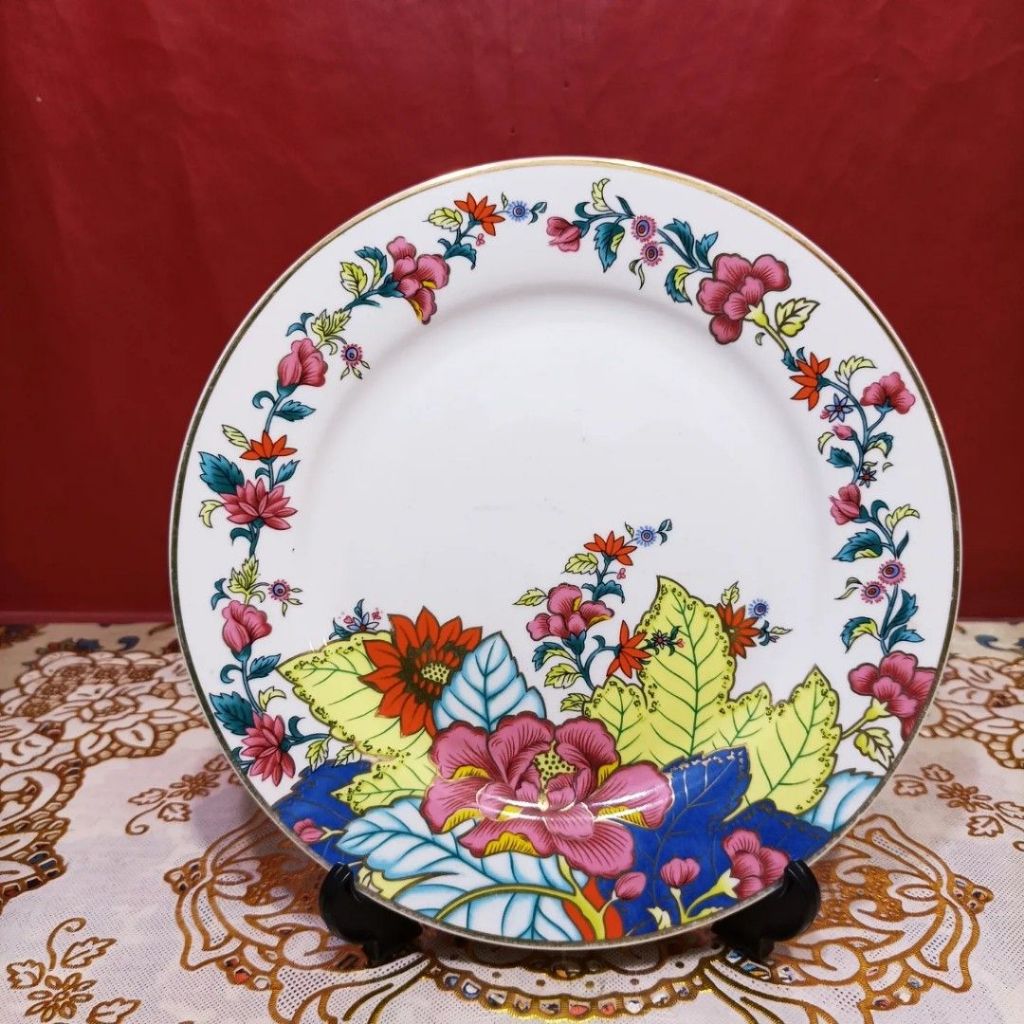 PIRING KERAMIK  cantik beli 1 lusin gratis 1 piring