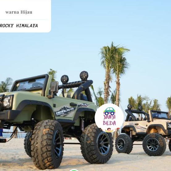 Mobil Aki Anak Rocky Volta 5008 Monster Sahara Himalaya - Mainan